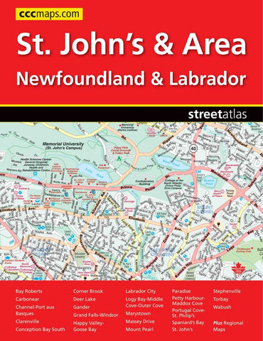 St.John's & Area/ NF & Lab Road Atlas