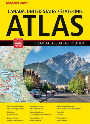 Canada & United States Road Atlas