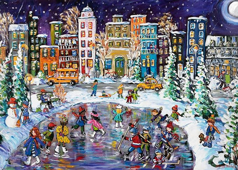 Canada City Lights 1000 Piece Jigsaw Puzzle