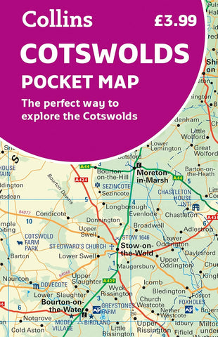 Cotswolds Collins Pocket Map