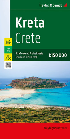 Crete Freytag and Berndt Road Map