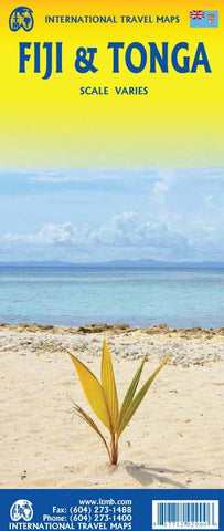 Fiji & Tonga ITM Travel Map 3e