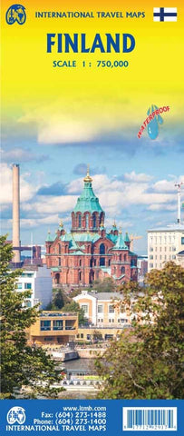 Finland ITM Travel Map 3e