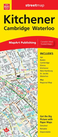 Kitchener MapArt Map