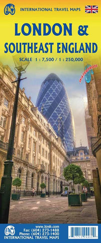 London & England Southeast ITM Map 6e