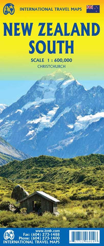 New Zealand South Island ITM Travel Map 2e