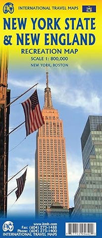 New York State & New England ITM Map 1e