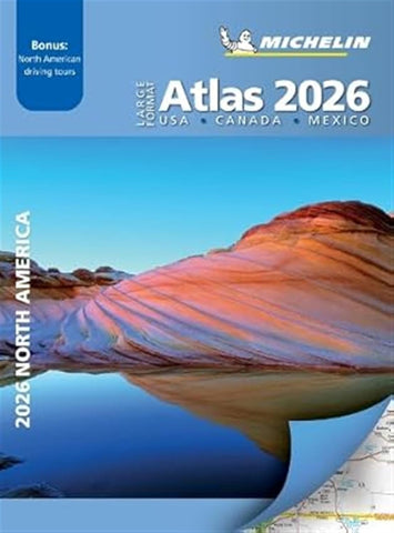Michelin North America Large Format Atlas 2026