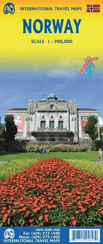 Norway ITM Travel Map 5e