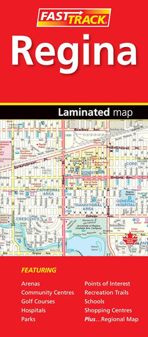 Regina Fast Track MapArt Map