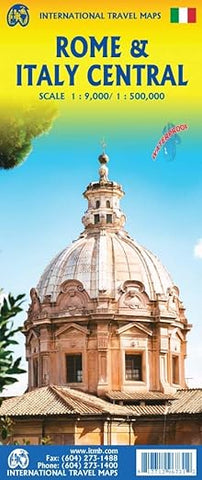 Rome & Italy Central ITM Map 3e
