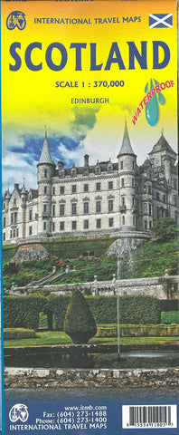 Scotland ITM Travel Map 5e