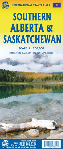 Alberta South & Saskatchewan ITM Map 1e