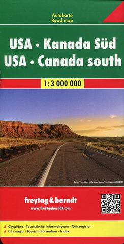 USA & Canada South FB Travel Map