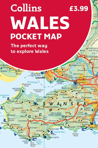 Wales Collins Road Map