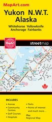 Yukon NWT Alaska MapArt Map