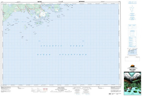 11D/10 Owls Head Topographic Map Nova Scotia