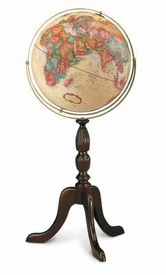 Cambridge 16" Antique Style Floor Globe