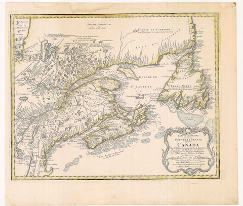 2308/1 Eastern Canada, 1755, Erben
