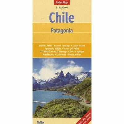 Chile / Patagonia Nelles Travel Map