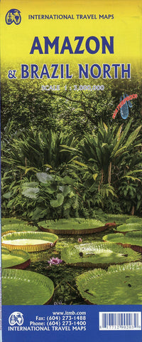Amazon & Brazil North ITM Travel Map 6e
