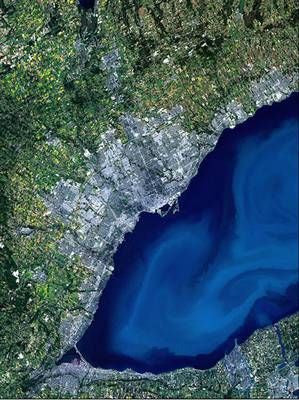 Greater Toronto from Space. Paper 33.5"x24"