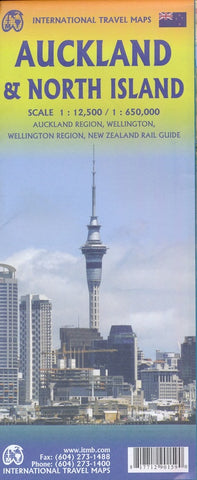 Auckland & North Island ITM Map 2e