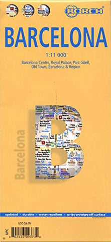 Barcelona Borch City Map 16e