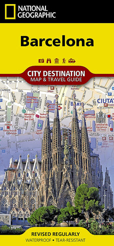 Barcelona Destination City Map