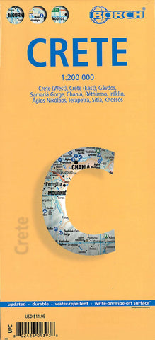 Crete Borch Travel Map