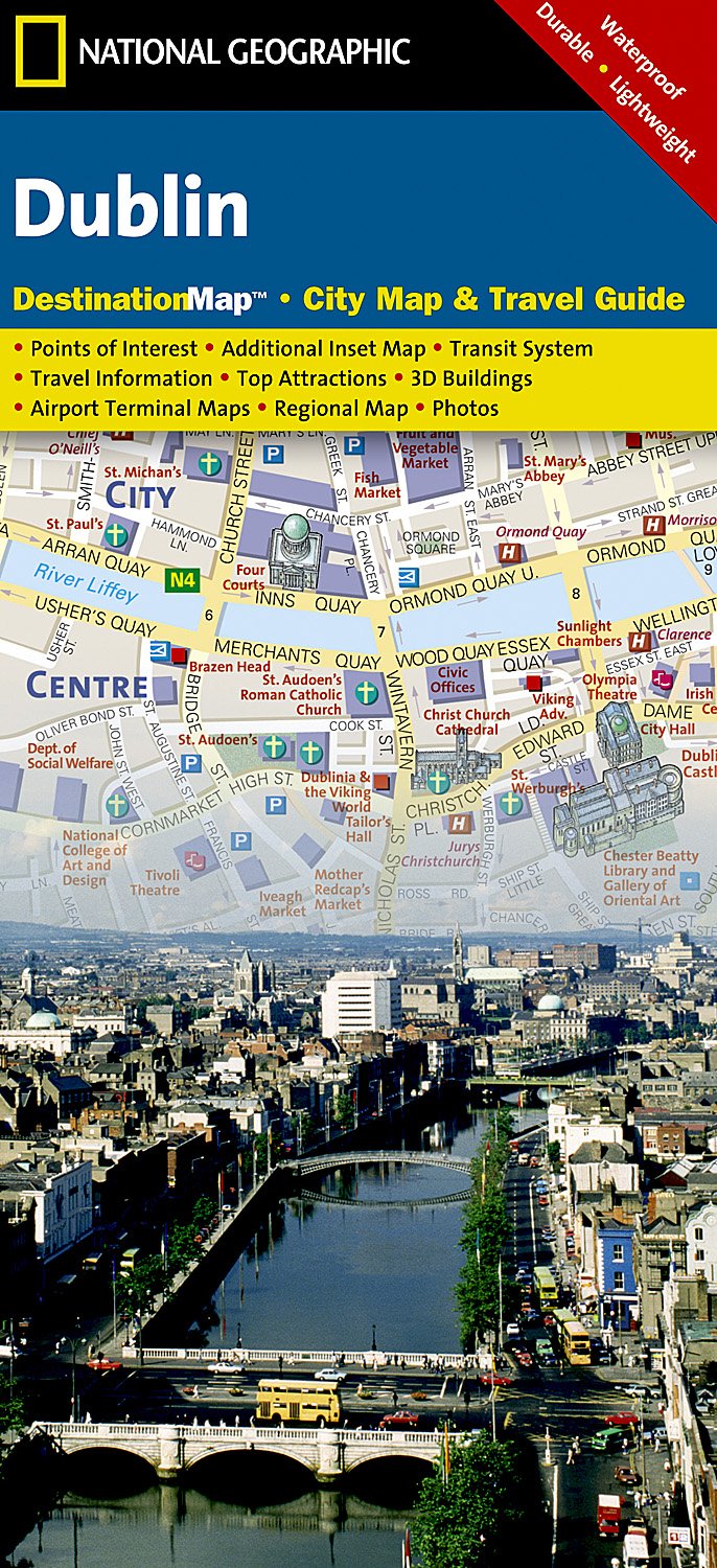 Dublin Destination City Map