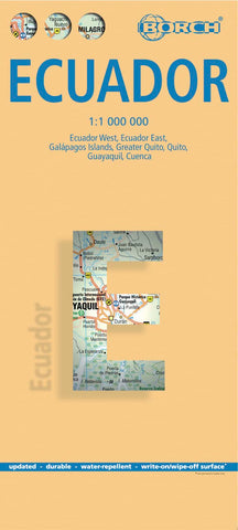 Ecuador Borch Travel Map