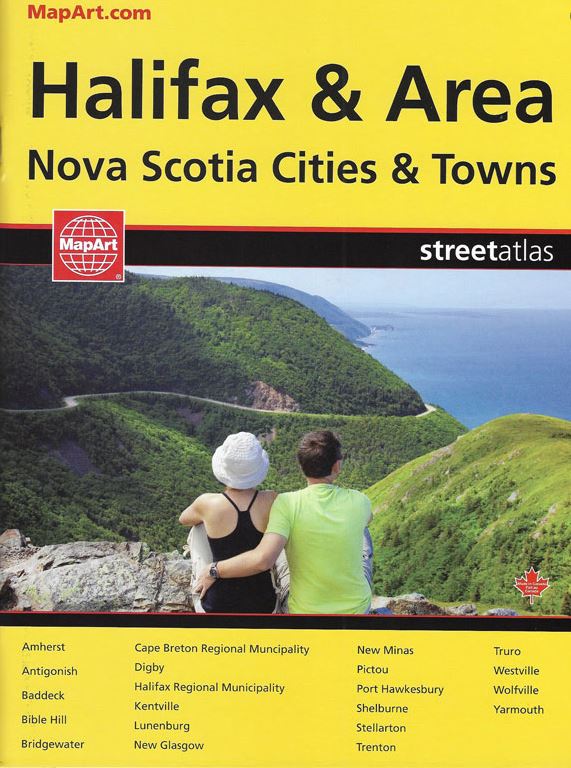 Halifax & Area Street Atlas MapArt
