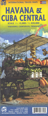 Havana & Cuba Central ITM Travel Map 5e/1e