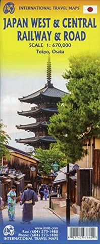 Japan West & Central ITM Map 1e