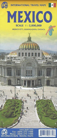 Mexico ITM Travel Map 10e