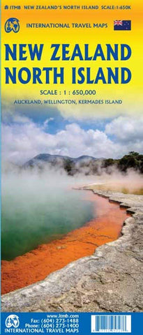 New Zealand North Island ITM Map 1e