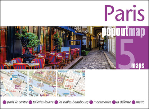Paris Popout Map