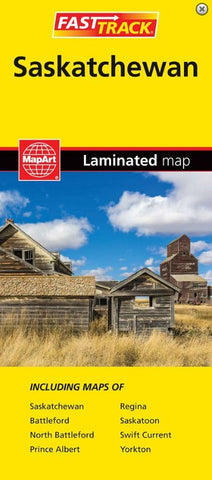Saskatchewan Fast Track MapArt Map