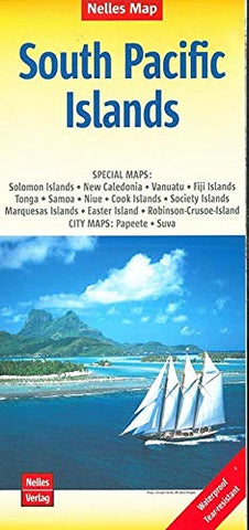 South Pacific Islands Nelles Map