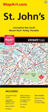St. John's MapArt Map