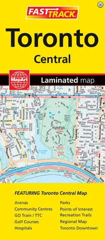 Toronto Fast Track MapArt Map