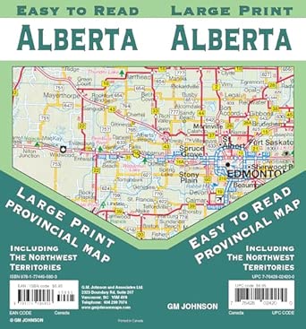 Alberta GM Johnson Map