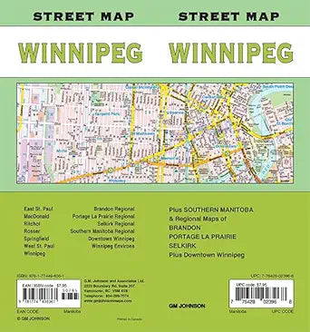 Winnipeg Province GM Johnson Map