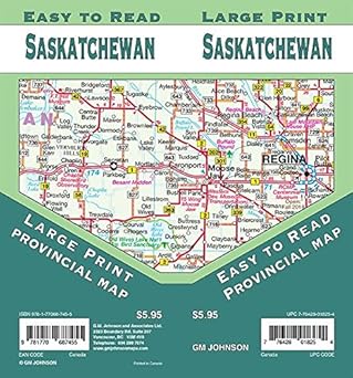 Saskatchewan GM Johnson Map