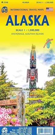 Alaska ITM Travel Map 9e
