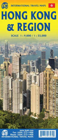 Hong Kong & Region ITM Travel Map 5e
