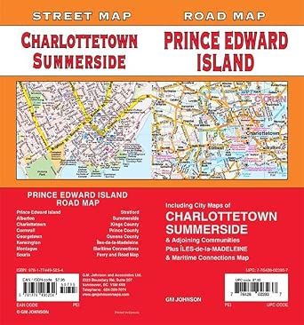Prince Edward Island GM Johnson Map 2024