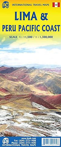 Lima & Central Peru ITM City Map 2e