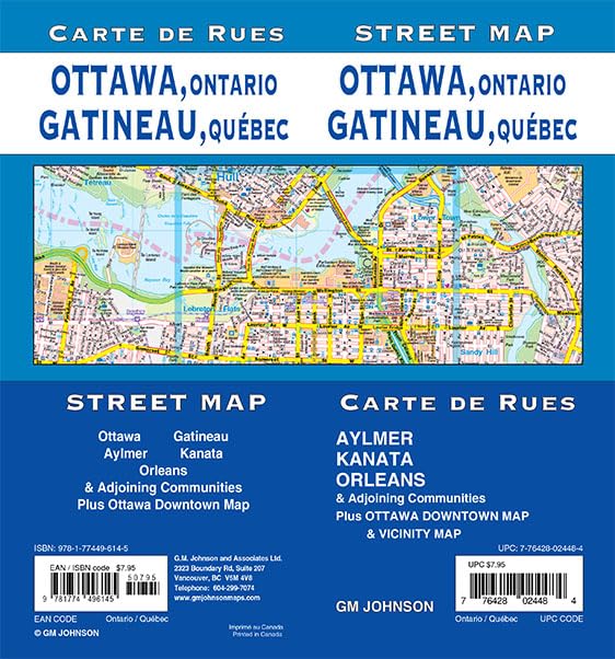 Ottawa/ Gatineau GM Johnson Map